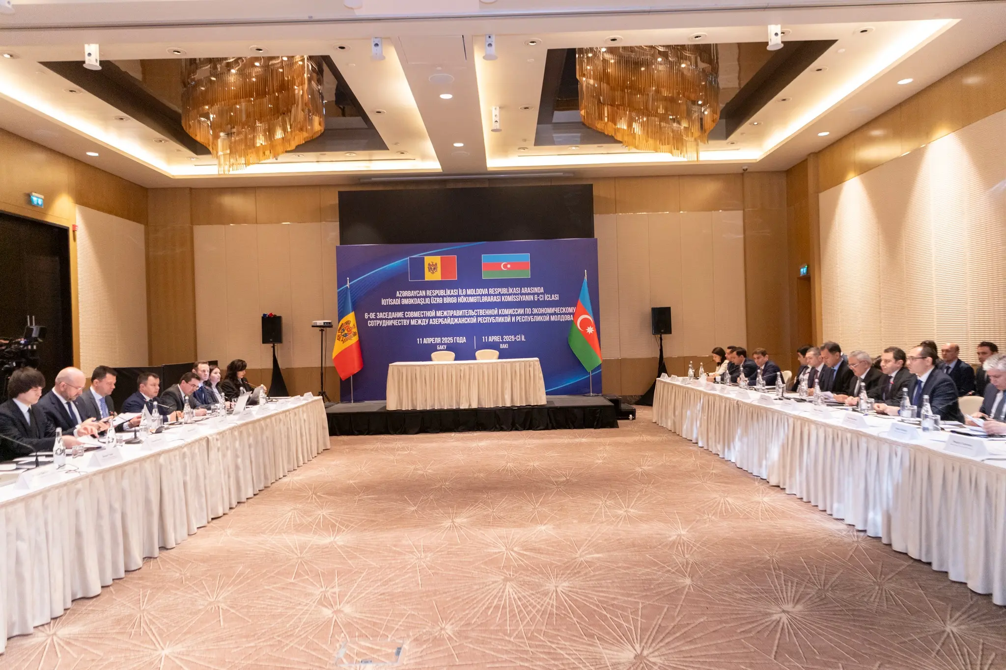 Bakıda Azərbaycan-Moldova iqtisadi əməkdaşlıq üzrə birgə hökumətlərarası komissiyanın 6-cı iclası keçirilib