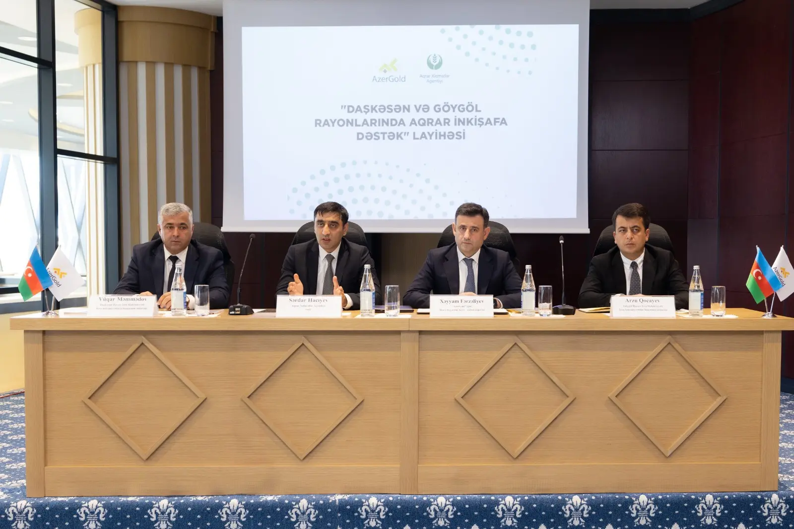 “Daşkəsən və Göygöl rayonlarında aqrar inkişafa dəstək” layihəsinin icrasına başlanılıb