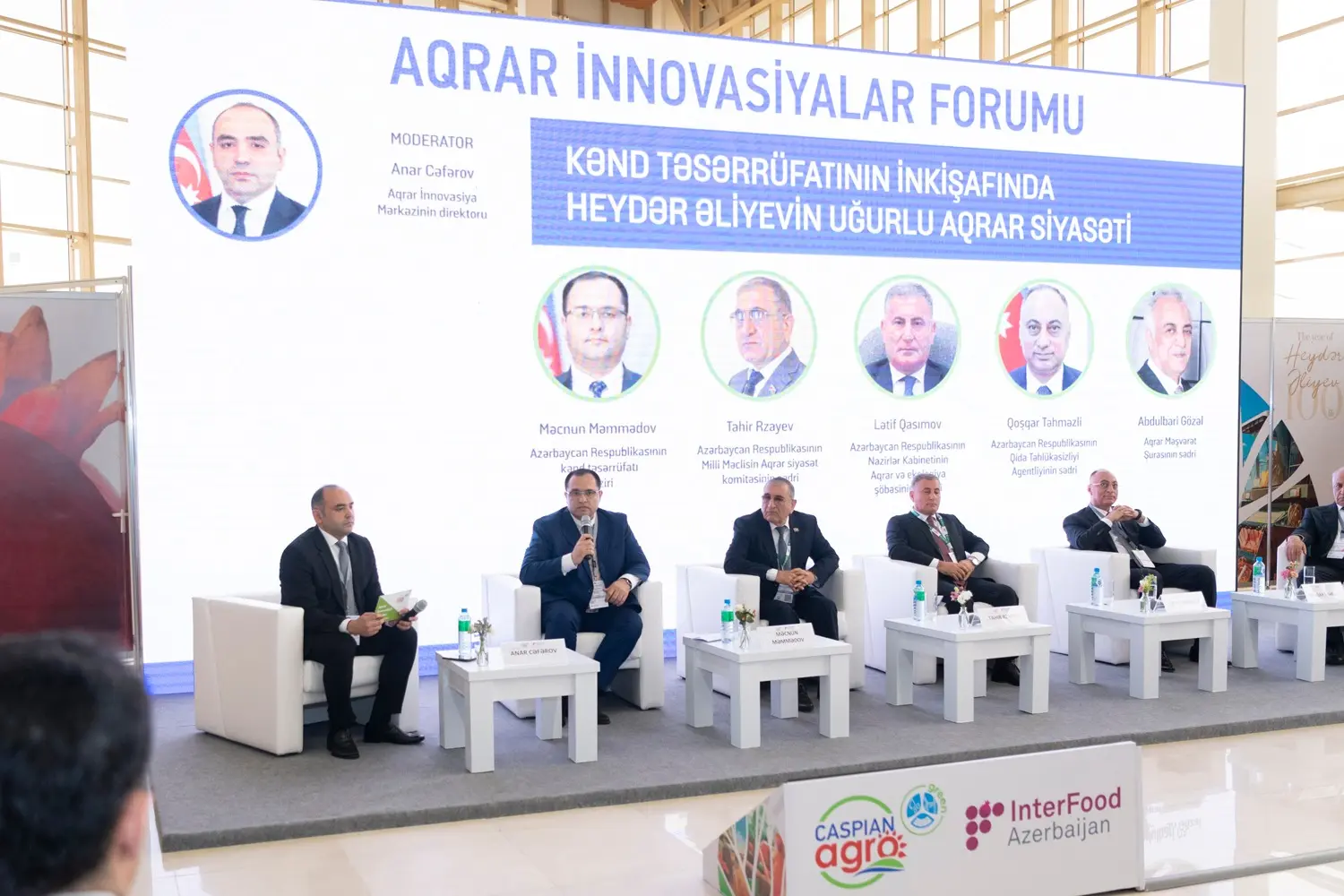 16-cı Azərbaycan Beynəlxalq Kənd Təsərrüfatı sərgisi çərçivəsində panel sessiyalar keçirilir