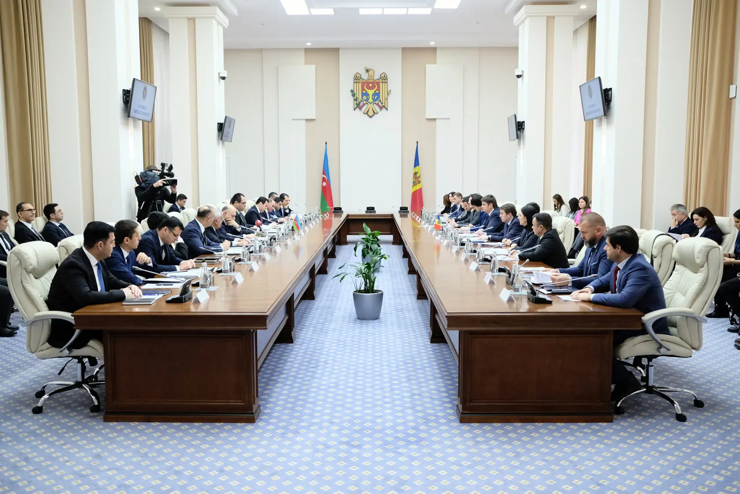 Kişineuda Azərbaycan-Moldova iqtisadi əməkdaşlıq üzrə birgə hökumətlərarası komissiyanın 5-ci iclası keçirilib