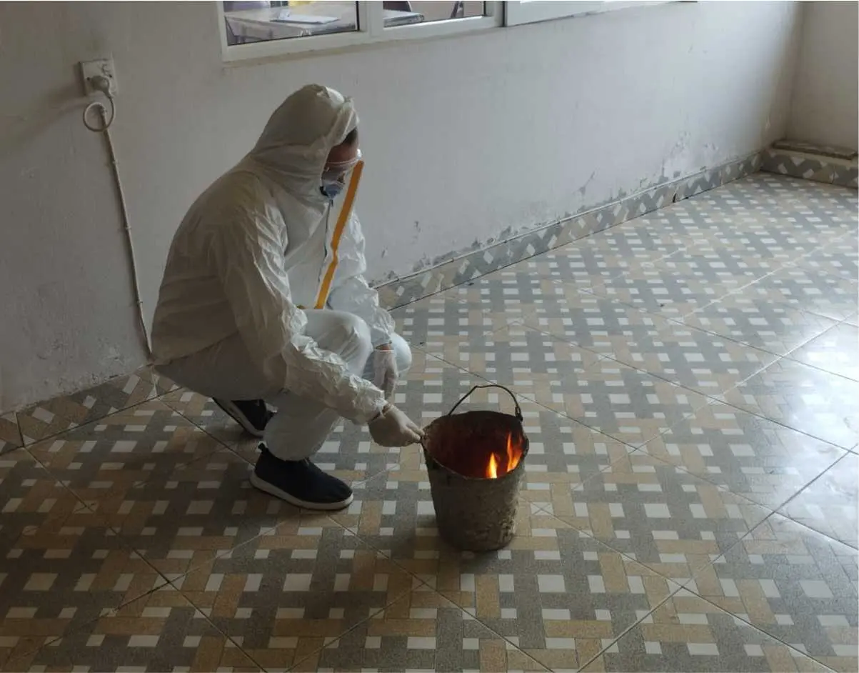 İpəkqurdu saxlanılacaq kümxanalarda dezinfeksiya tədbirləri həyata keçirilib
