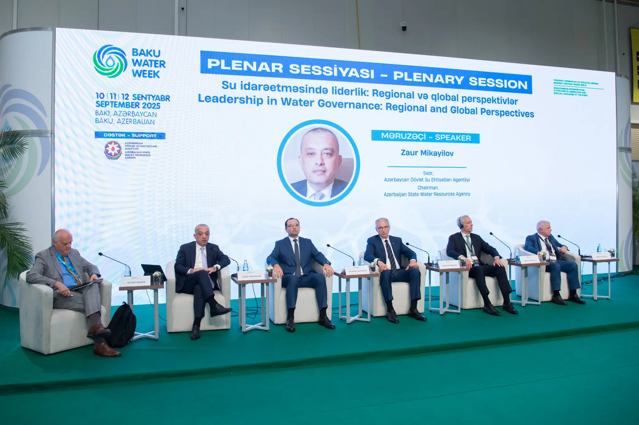 Bakıda II Beynəlxalq Su Təsərrüfatı Sərgi və Konfransı çərçivəsində panel müzakirələr keçirilir