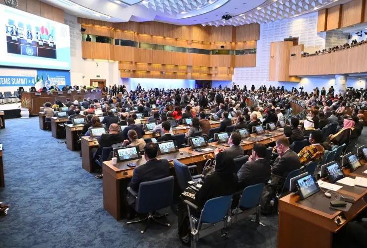 Nazir Məcnun Məmmədov BMT-nin Qida Sistemləri üzrə II Sammitində çıxış edib