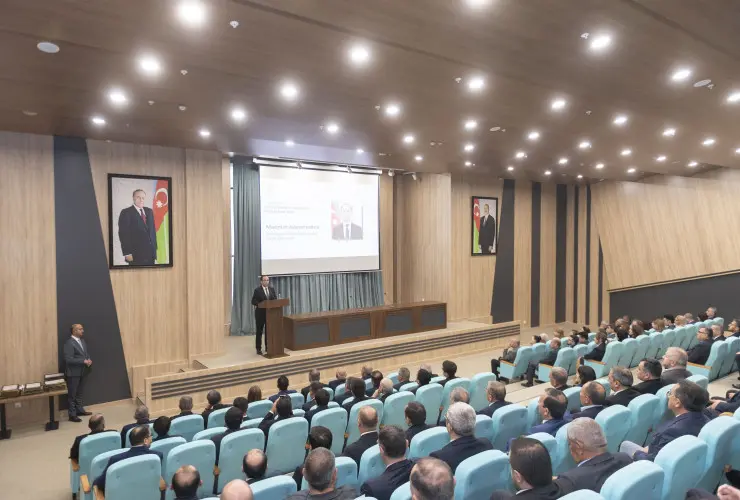 Kənd Təsərrüfatı İşçiləri Gününə həsr olunmuş təntənəli yığıncaq keçirilib