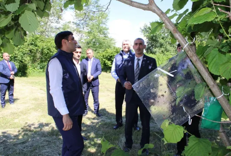 AXA sədri Sərdar Hacıyev Balakən rayonunda vətəndaşlarla görüşüb, təsərrüfatlara baş çəkib