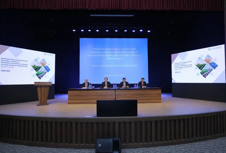 Naxçıvanda aqrar sahədə yeni Dövlət Proqramının müzakirəsi ilə bağlı regional müşavirə keçirilib
