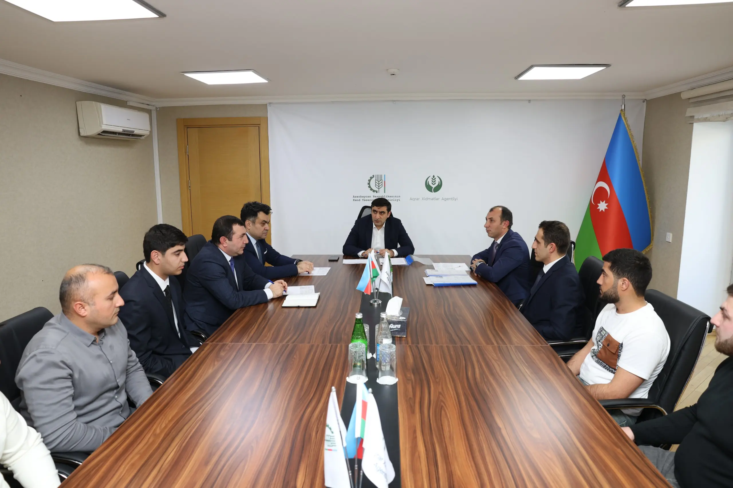 Aqrar Xidmətlər Agentliyində  peşəkar kadr potensialının gücləndirilməsi məqsədilə yeni əməkdaşlarla görüş təşkil edilib