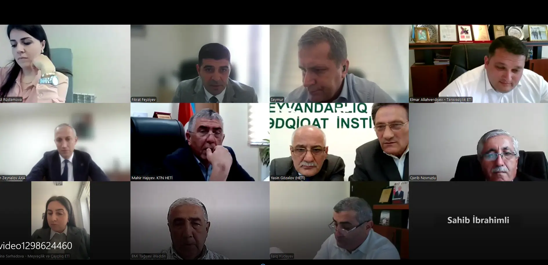 Seleksiya nailiyyətləri üzrə Ekspert Komissiyasının iclası keçirilib