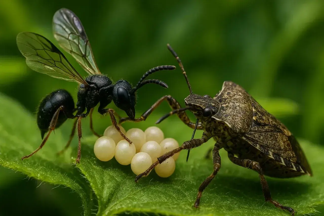 Qəhvəyi mərmər bağacığı ilə mübarizədə bioloji mübarizənin üstünlükləri
