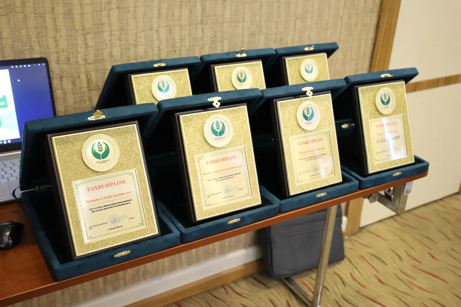 1 noyabr - Kənd Təsərrüfatı İşçiləri Günü ilə bağlı müsabiqənin qalibləri mükafatlandırılıb