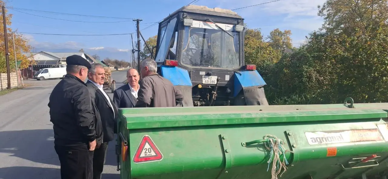 Zaqatalada kənd təsərrüfatı texnikaları üzrə monitorinqlər həyata keçirilib