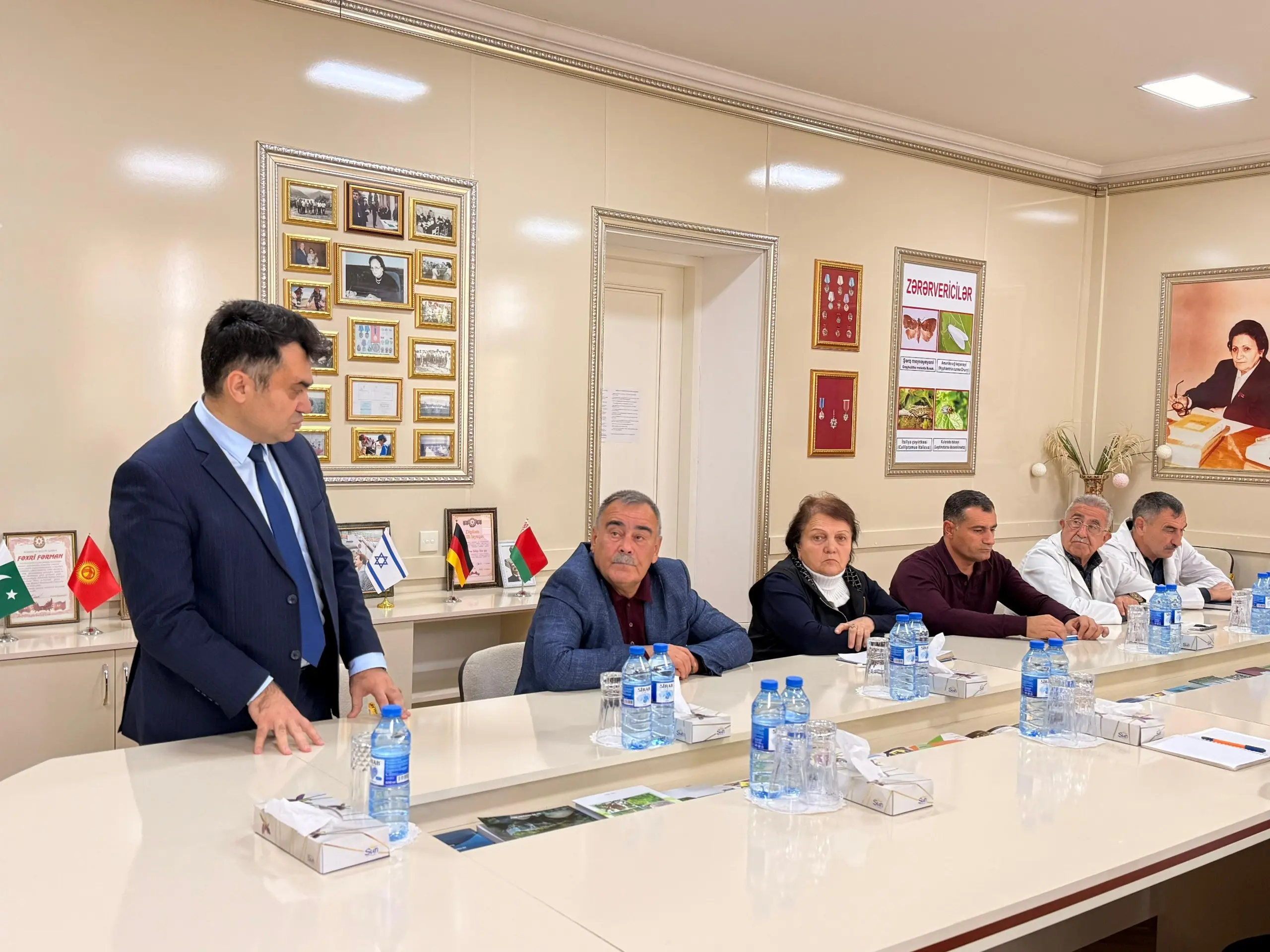 Qəhvəyi Mərmər Bağacığına qarşı bioloji mübarizənin tətbiqi müzakirə olunub