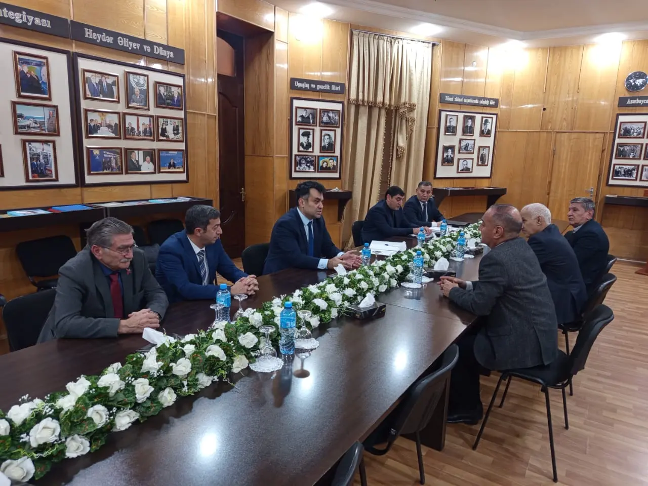 ADAU-da Aqromexanika Elmi-Tədqiqat İnstitutunun əməkdaşları ilə görüş keçirilib