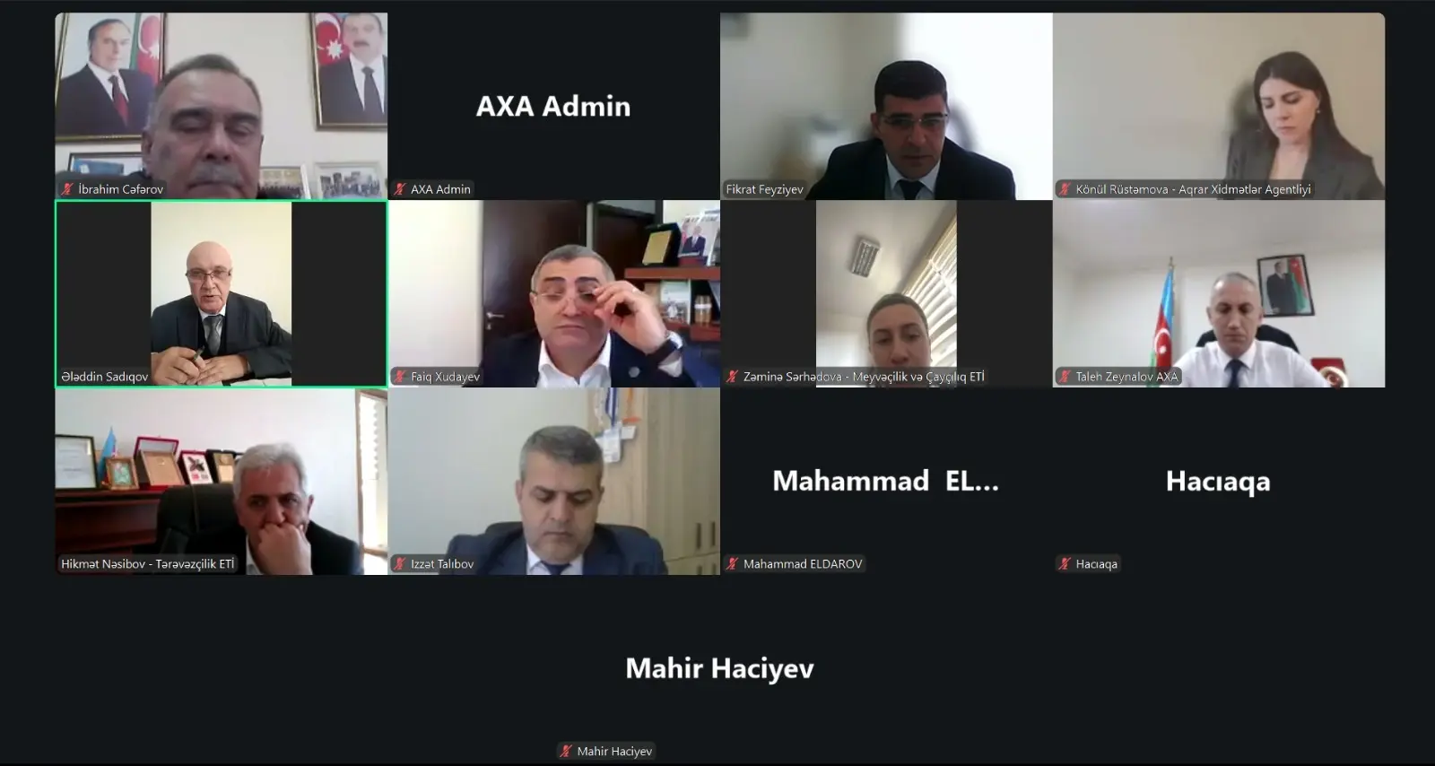 Aqrar Xidmətlər Agentliyində Ekspert Komissiyasının növbəti iclası keçirilib