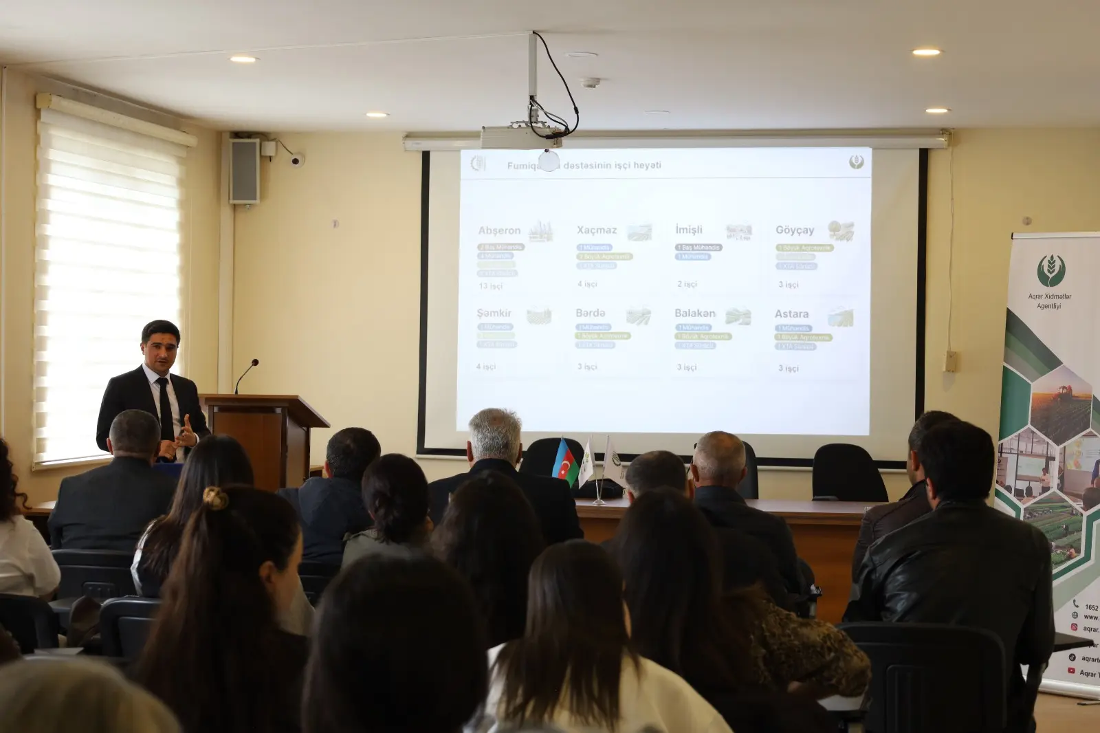 Qubada “Beynəlxalq standartlara uyğun fumiqasiya (zərərsizləşdirmə) qaydaları” mövzusunda maarifləndirici tədbir keçirilib