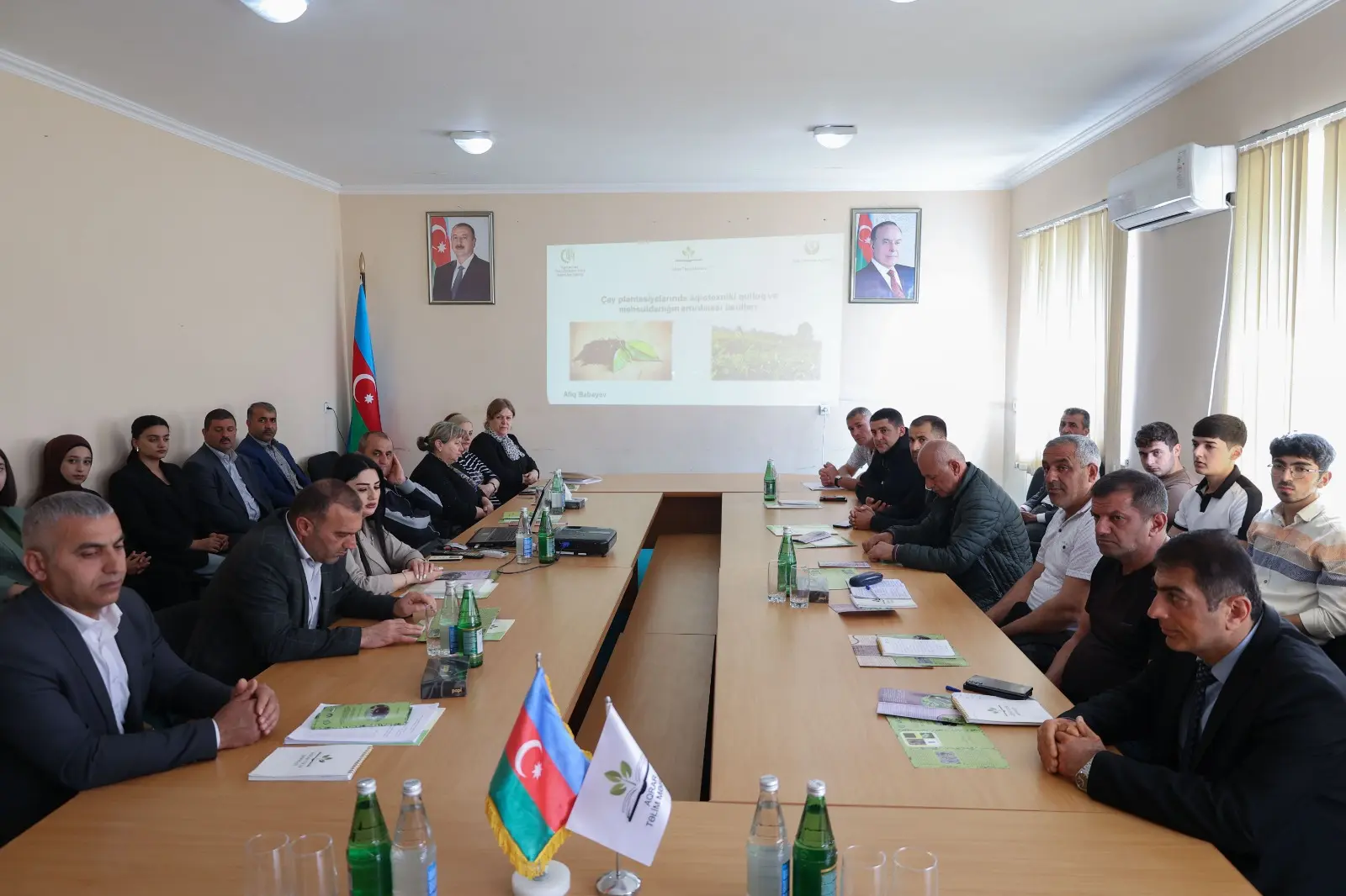 Bölgələrdə fermerlərin bilik və bacarıqlarının artırılmasına yönəlmiş təlimlər davam edir