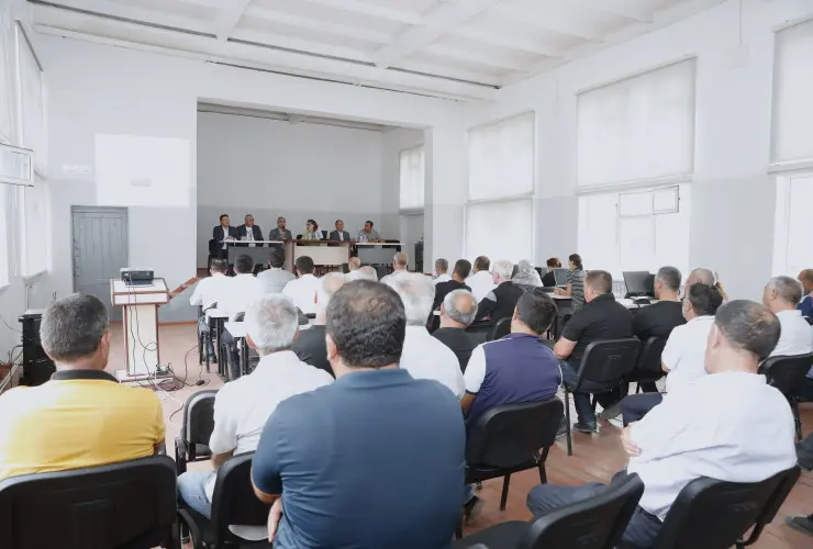 Xocalı rayonunun Ballıca və Xanyurdu kəndlərində torpaqların əkin məqsədli istifadəyə verilməsi ilə bağlı məlumatlandırma sessiyaları keçirilir